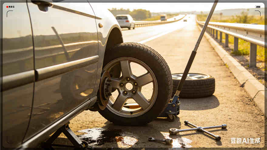 齐齐哈尔高速公路扎胎-汽车流动补胎